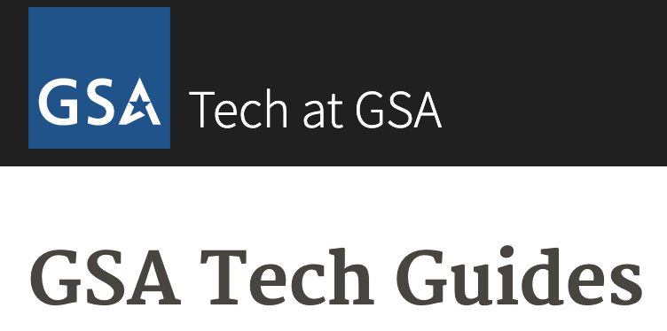 GSA Tech Guides